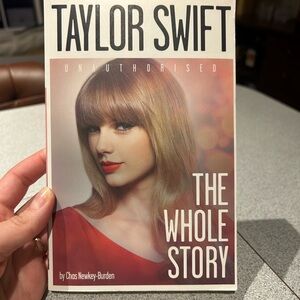 Taylor Swift Red and White Cover Book